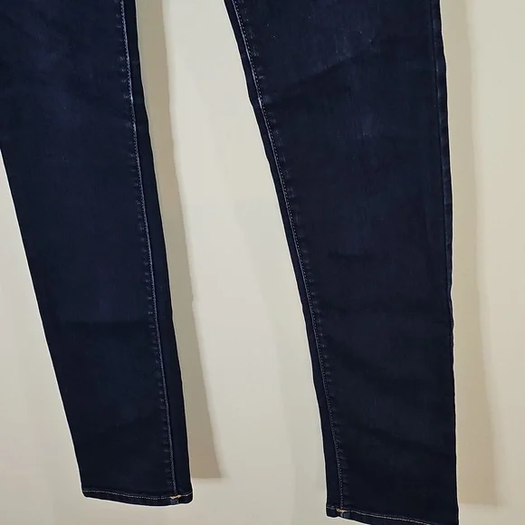 American Eagle Dark Wash Size 4 Stretch Skinny Jeans - Picture 4 of 8